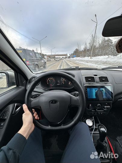 Руль адаптированый со скосом на ваз