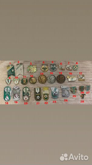 Набор значков фаната фк Торпедо (Торпедо-зил)