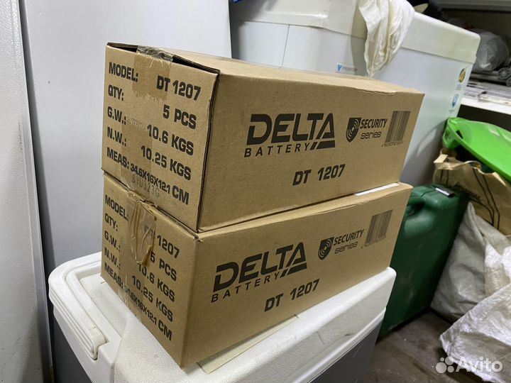 Акб Delta DT