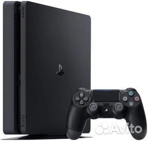 Игровая приставка ps4 slim 2 джостика