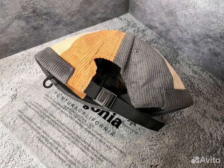 Кепка докер Patagonia вельвет 2025