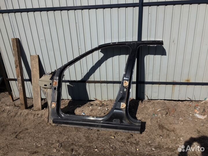 Порог Логан средняя стойка левый порог Рено