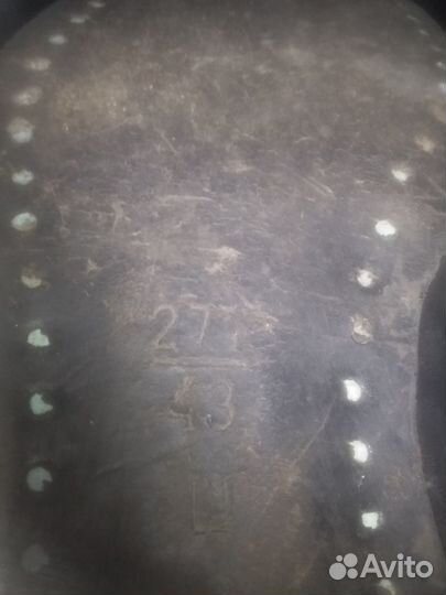 Сапоги хромовые офицерские 43р