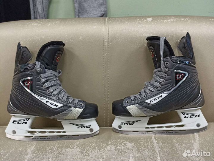 Коньки хоккейные ссм u+