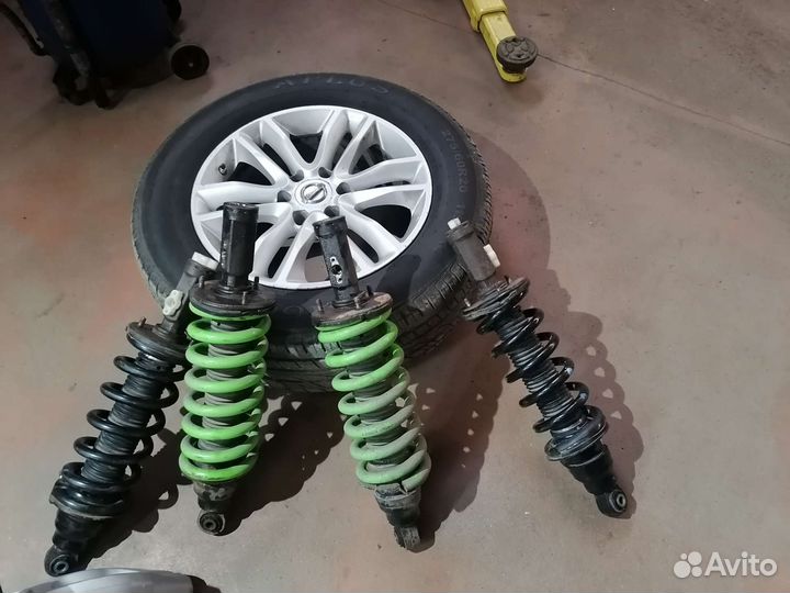 Пружины/лифт подвески/амортизаторы Patrol Y62