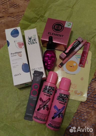 Набор косметики и одежда. Заказ для Надежды