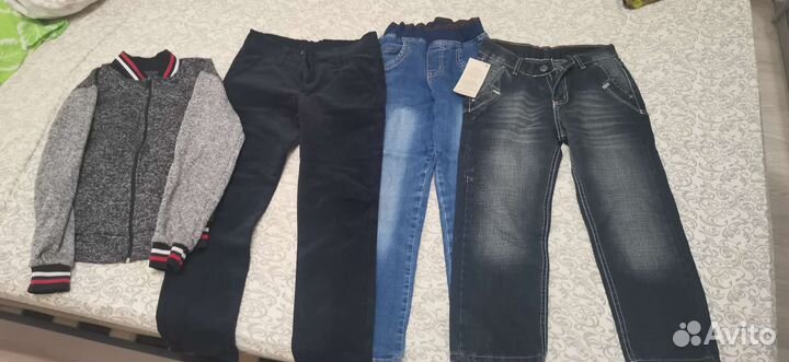 Джинсы и кофта для мальчиков