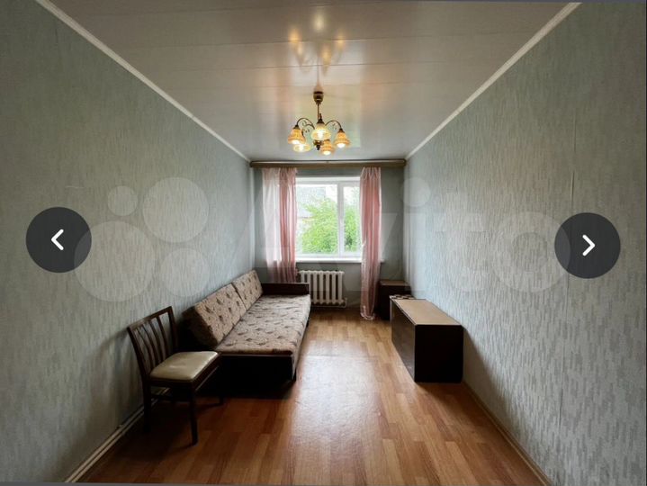 Комната 26,3 м² в 1-к., 1/2 эт.