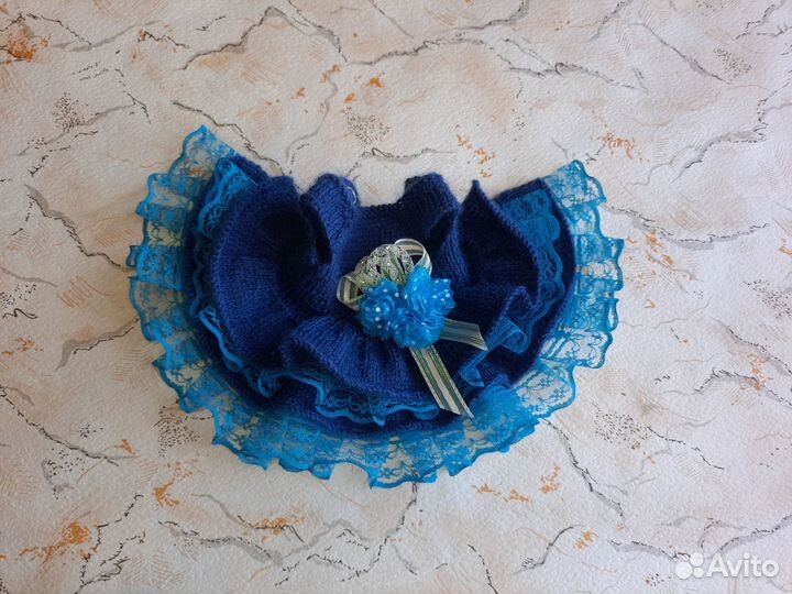 Вязаное платье для куклы Paola Reina