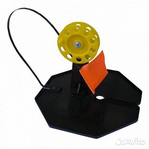 Набор жерлиц на подставке жз-04 (d-185мм.катушка