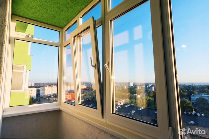 Остекление и отделка балконов