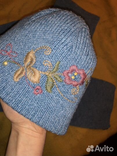 Комплект шапка и шарф