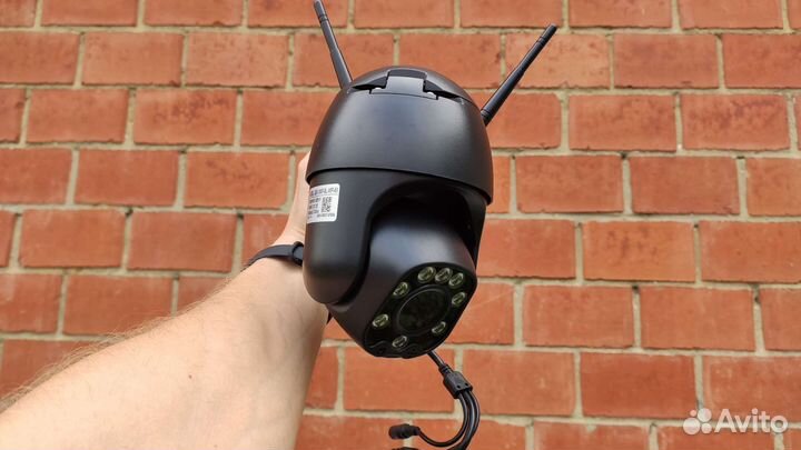 Камера видеонаблюдения уличная поворотная WiFi