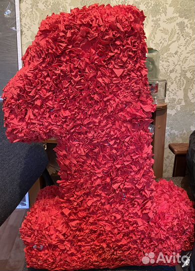 Цифра 1 на годик девочке