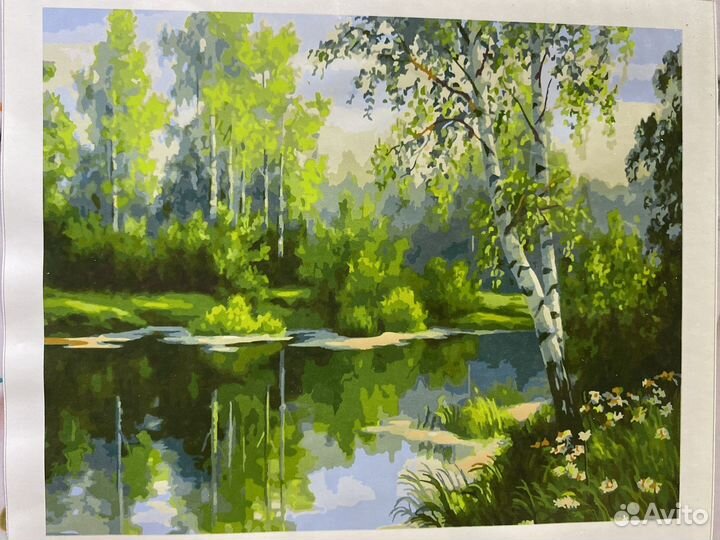 Картины по номерам новые