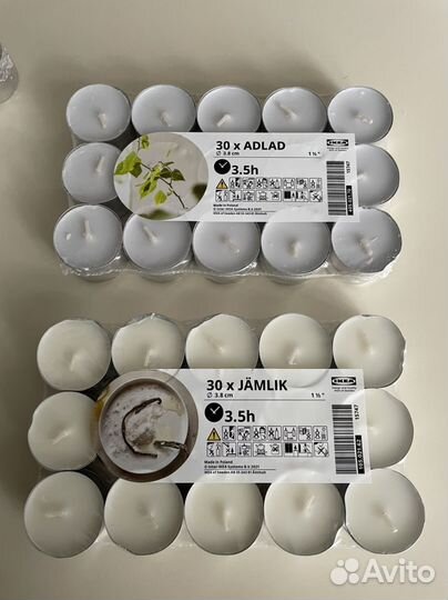 Свечи IKEA