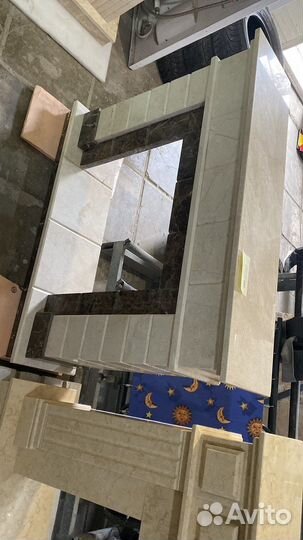 Каминные порталы из мрамора