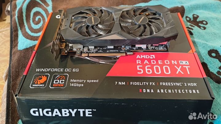 Видеокарта rx 5600 xt