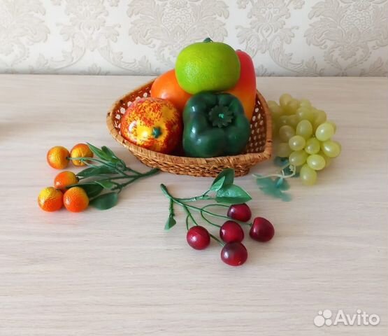 Декоративные фрукты, овощи и ягоды