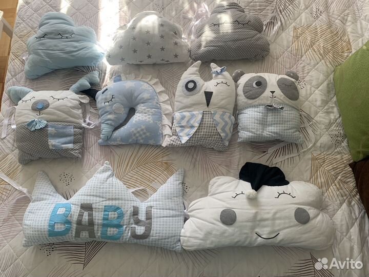 Бортики в кроватку