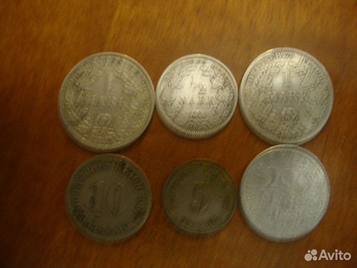 Колекция серебряных монет Германской Империи