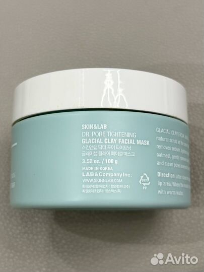 Глиняная маска Skin&Lab: Dr. Pore Tightening