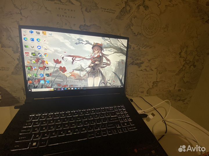 Игровой ноутбук msi Gl76 12uek-088xru