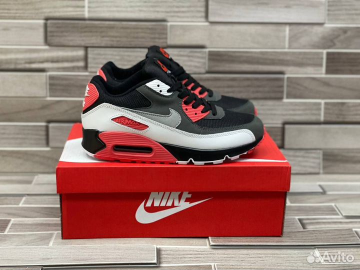 Кроссовки Nike Air Max 90 Reverse Infrared (36-45)