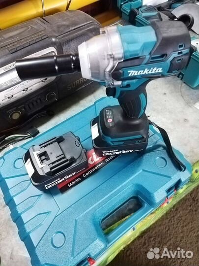 Гайковерт шуруповёрт аккумуляторный makita