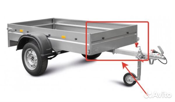 Борт на прицеп передний мзса 817700.002 (Лист пер