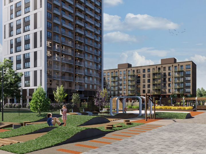 1-к. квартира, 40,8 м², 8/24 эт.