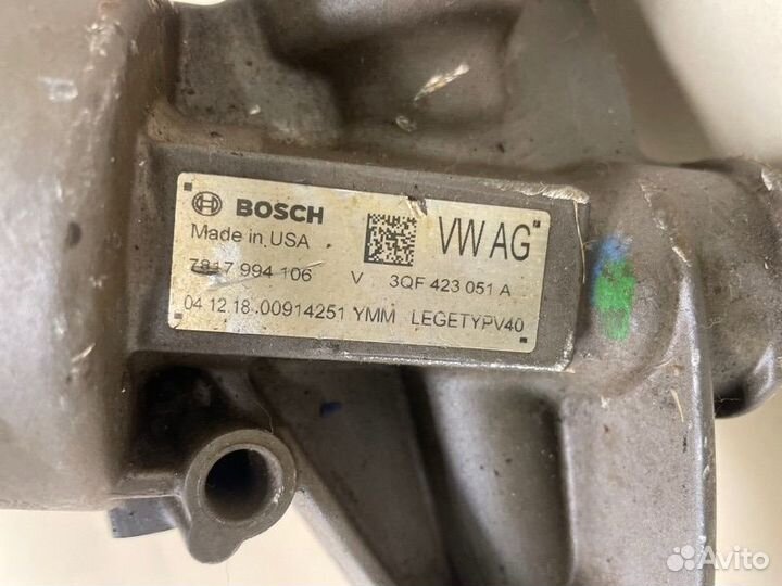 Рейка рулевая Vw Teramont 2018