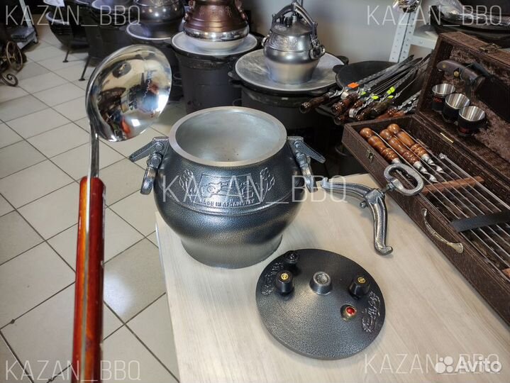 Aфгaнский кaзан 10 литpoв и половник