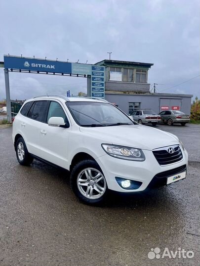 Hyundai Santa Fe 2.4 AT, 2010, 245 000 км