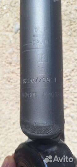 Задние амортизаторы Лада Ларгус