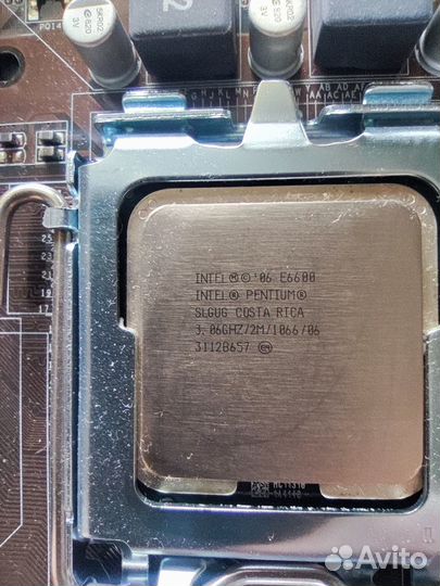 Материнская плата сокет 775