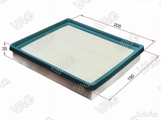 Фильтр воздушный VW golf 13/jetta 04E129620A