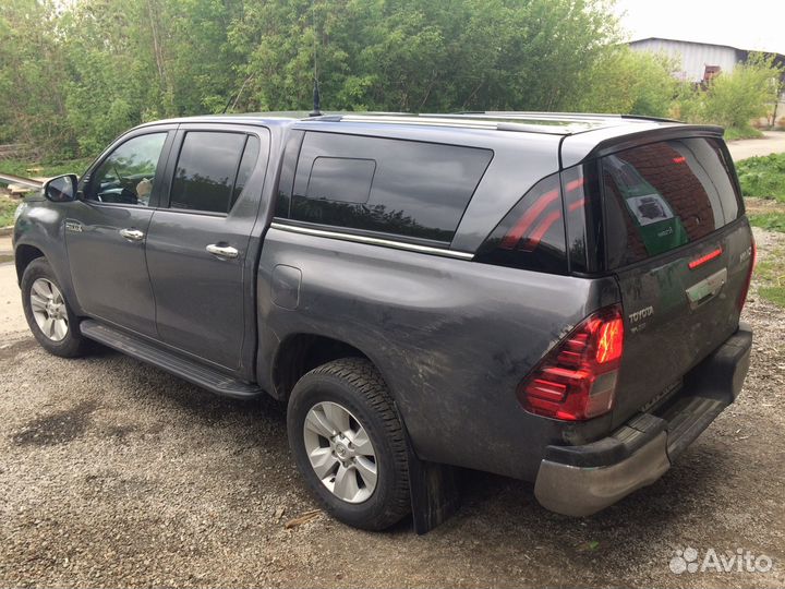 Кунг Sammitr TL1 на Toyota Hilux Revo склад в Екб