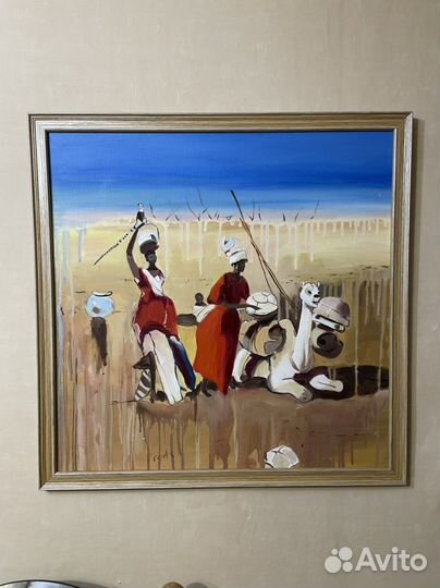 Картина маслом Дюна обмен на фурсьют