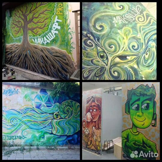 Граффити арт художественное оформление