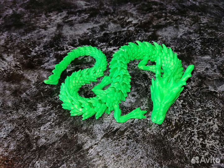 Игрушка антистресс, подвижный дракон