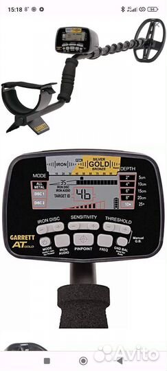 Металлоискатель garrett AT gold