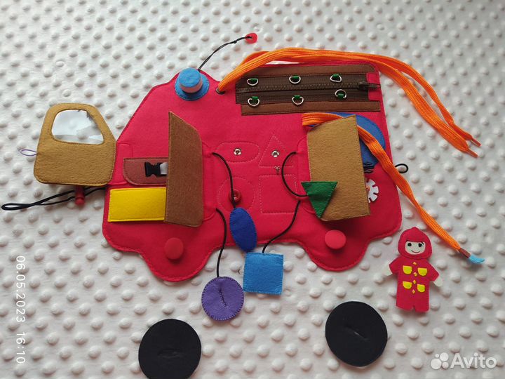 Развивающая игрушка из фетра