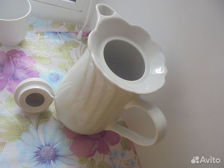 Наб фарфор Белар Кувш Голубка 1,4 л +6 стак 250 мл