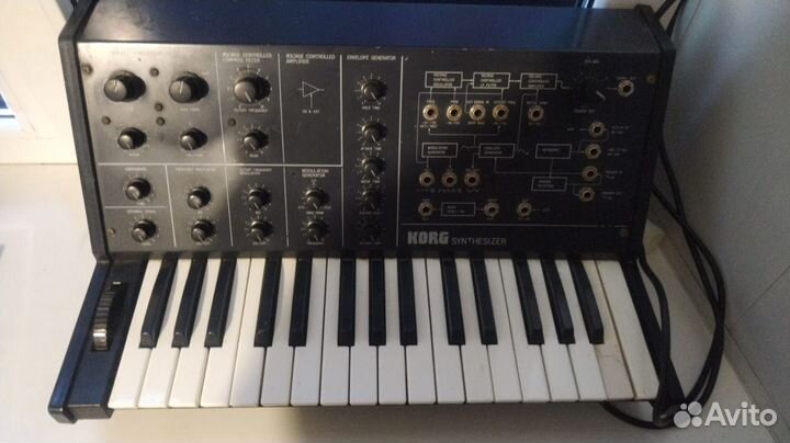 Аналоговый синтезатор korg MS-10