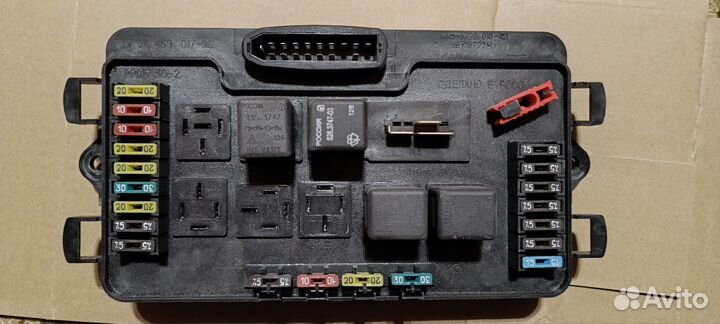 Блок предохранителей ваз 2114