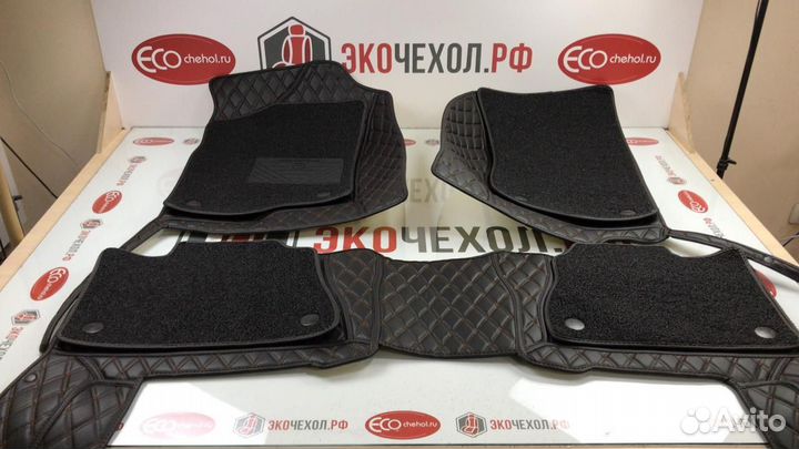 3D Коврики Haval Салон Багажник из Экокожи