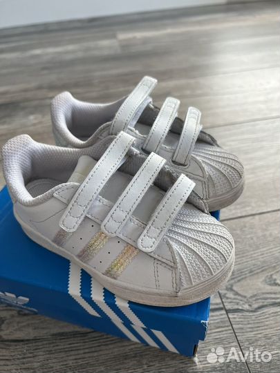 Кроссовки кеды adidas superstar 25