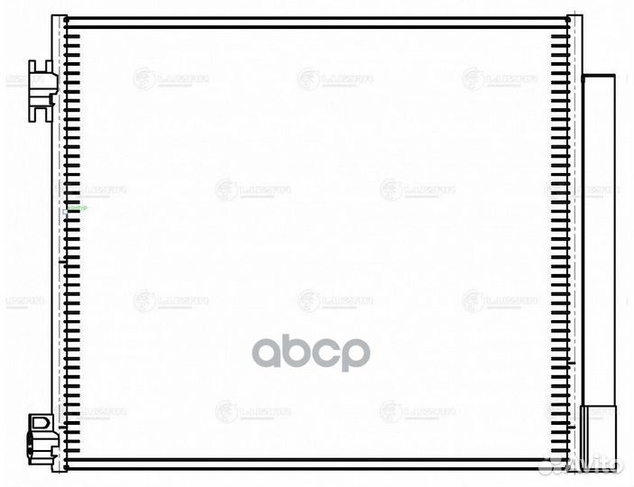 Радиатор кондиц. для а/м Nissan Qashqai (14)