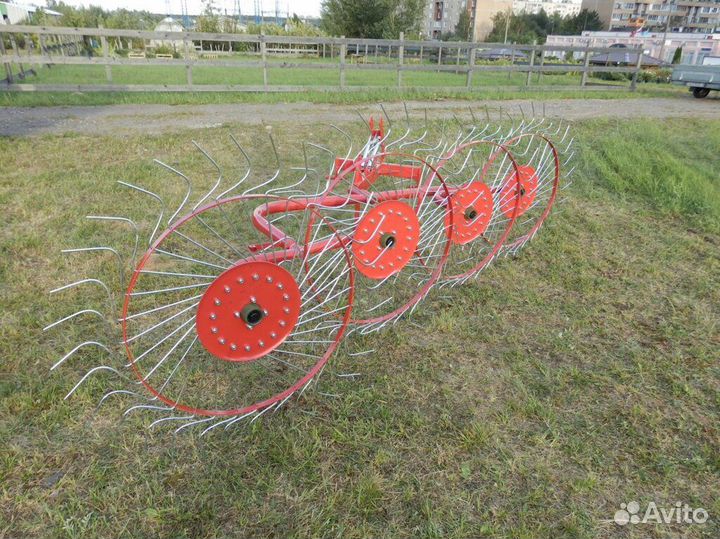 Грабли, ворошилки, валкователи Кормилец ГВК-4, 2023